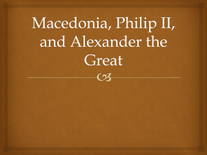 Macedonia and Philip II