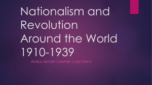 Chapter 12 Section 2 Nationalism in Africa and the Middle East