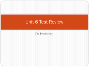 Unit 6 Test Review PowerPoint