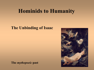 From Hominids to Humanity - University of South Alabama