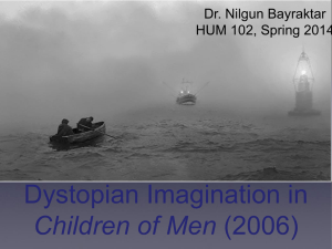 Lecture 6 Dystopian Visions