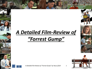 A Detailed Film-Review of “Forrest Gump”