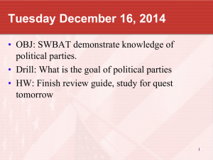 Political Parties Quest Review Dec17