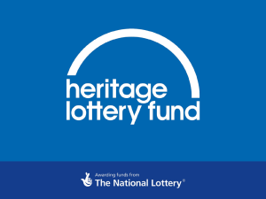 Heritage Lottery Fund programmes