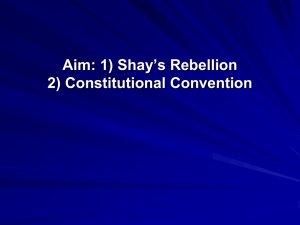 Shay Rebellion Powerpoint