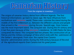 Historia de Las Canarias