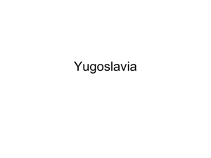 Powerpoint slides (Yugoslavia)