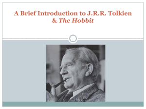 J An Introduction to J.R.R. Tolkien & The Hobbit