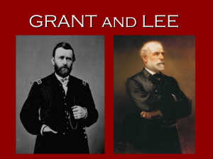 Grant and Lee notes