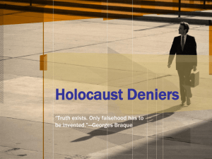 Holocaust Deniers