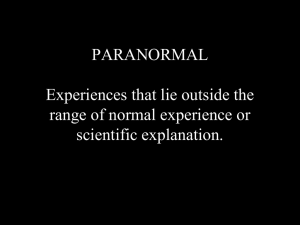 Science and the Paranormal 12.49 Mb