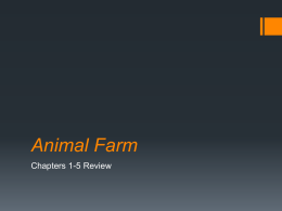 Animal Farm Study Guide (Answer Key)