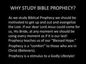 WHY NOT PRETERISM? - Biblical Discipleship Ministries