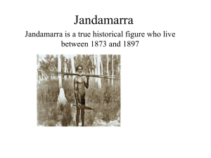 Jandamarra - Canberra Films Website