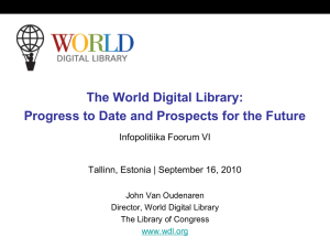 The World Digital Library