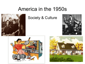 America in the 1950s
