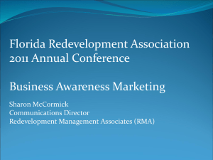 Business Awareness Marketing – Sharon McCormick