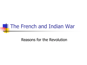 french and indian war powerpoint