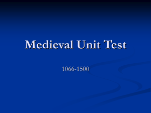 Medieval Unit Test