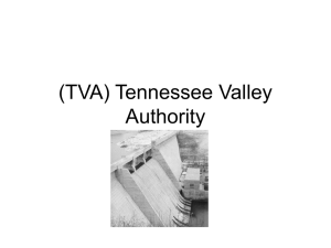(TVA) Tennessee Valley Authority