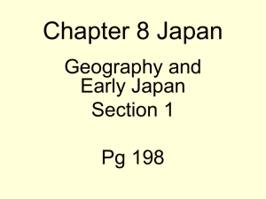 Chapter 8 Japan
