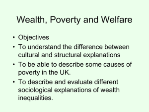 cultural and structural poverty