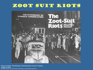 Zoot Suit Riots - Mrfarshtey.net