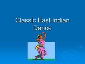 Classic East Indian Dance
