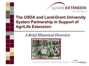 Cooperative Extension - Texas A&M University