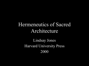 Hermeneutics of Sacred Architecture - Hi