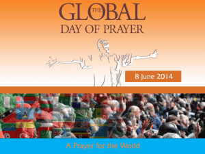 Prayer for the World ppt