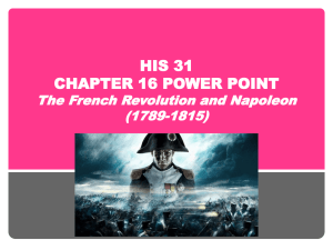 HIS 31 Chapter 16 Power Point