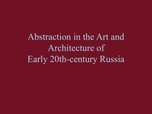 PowerPoint Presentation - Abstraction in the Art and Architecture of