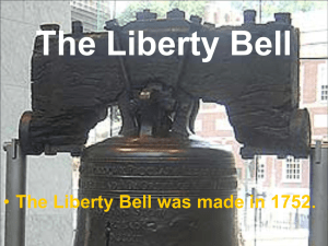 Nathan Hale and the Liberty Bell