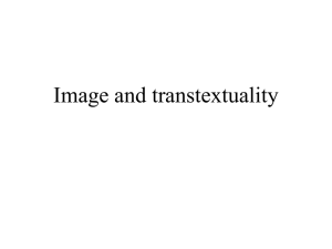 Image and transtextuality