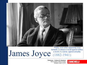 James Joyce - ITIS Italo Calvino
