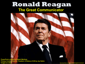 Ronald Reagan - WordPress.com