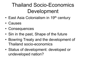 thailand socio-econ development