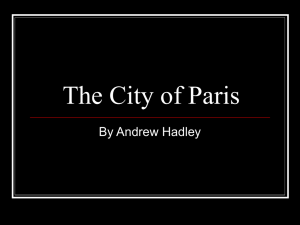 The City of Paris