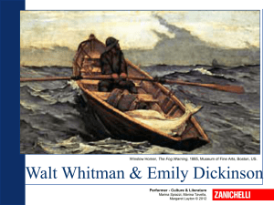 Whitman & Dickinson PPT