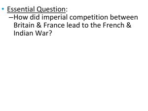 French & Indian War Powerpoint (Click to
