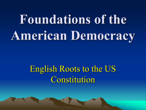 Foundations of the American Democracy