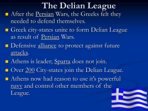 PowerPoint on the Delian League