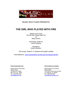 to a PDF of the Press Notes for The Girl Who Played With