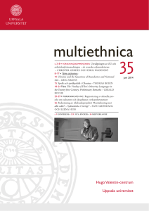 Multiethnica nr 35 (2014). /Ladda ner digital version