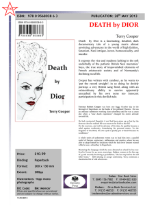 DEATH by DIOR - Dynasty Press