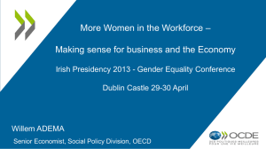 Gender equality in Education, Employment and Entrepreneurship