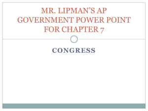 APGOV Power Point chapter 7