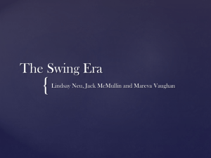 The Swing Era - Matt Hoormann, Trombonist