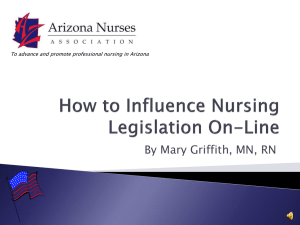 How to Appreciate ALIS - Arizona Nurses Association